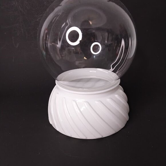 Target Bullseye White Snow Globe - Picture 3 of 3